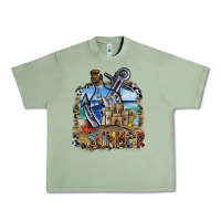 Oil Green summer Urban Heavy Tee - SublimationCraftShop