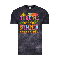 Cloud Black take me where summer never ends Vintage Tee - Zillion Design Studio