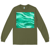 Army Green green glitter Long Sleeve Tee - JahusDesignShop