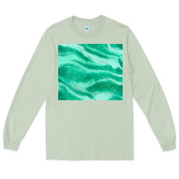 Matcha green glitter Long Sleeve Tee - JahusDesignShop