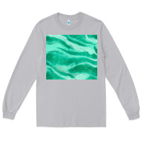 Moon Dust green glitter Long Sleeve Tee - JahusDesignShop