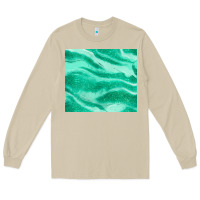 Mushroom green glitter Long Sleeve Tee - JahusDesignShop