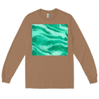 Toasted Coconut green glitter Long Sleeve Tee - JahusDesignShop