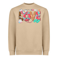 Mushroom nurse love Heavyweight Sweatshirt - texasbilliewilder