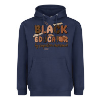 Navy black educator by popular demand Heavyweight Hoodie - MaliasSmallBusiness