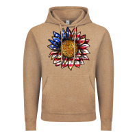 Vintage Coffee 4th of july sunflower Vintage Hoodie - texasbilliewilder