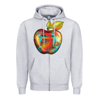 Heather Grey leopard turquoise glitter serape Zipper Hoodie - Artiststas