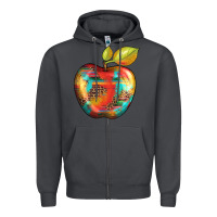 Smoke leopard turquoise glitter serape Zipper Hoodie - Artiststas