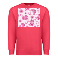Cardinal cowgirl valentine's day Premium Sweatshirt - MaliasSmallBusiness