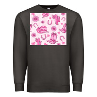 Smoke cowgirl valentine's day Premium Sweatshirt - MaliasSmallBusiness