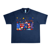 Navy American Nurse Urban Heavy Tee - Neo Western