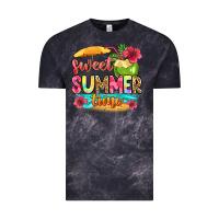 Cloud Black sweet summer time Vintage Tee - Zillion Design Studio