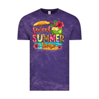 Cloud Purple sweet summer time Vintage Tee - Zillion Design Studio