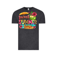 Vintage Black sweet summer time Vintage Tee - Zillion Design Studio