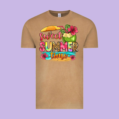 Sweet Summer Time Vintage Tee Designed By Zillion Design Studio