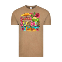 Vintage Coffee sweet summer time Vintage Tee - Zillion Design Studio
