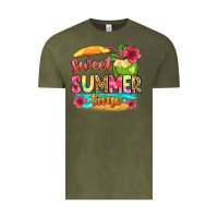 Vintage Olive sweet summer time Vintage Tee - Zillion Design Studio
