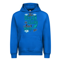 Cobalt The Ocean Is Calling Urban Hoodie - Bettercallsaul