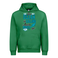 Emerald The Ocean Is Calling Urban Hoodie - Bettercallsaul