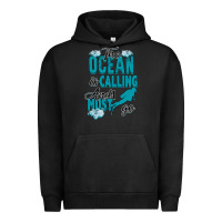 Pigment Black The Ocean Is Calling Urban Hoodie - Bettercallsaul