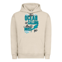 Pigment French Oak The Ocean Is Calling Urban Hoodie - Bettercallsaul
