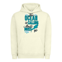 Pigment Pistachio The Ocean Is Calling Urban Hoodie - Bettercallsaul