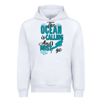 White The Ocean Is Calling Urban Hoodie - Bettercallsaul