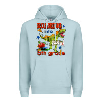 Blue Mist roaring into 5th grade Premium Hoodie - BundleAndBundleShop