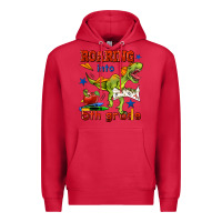 Cardinal roaring into 5th grade Premium Hoodie - BundleAndBundleShop
