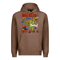Chestnut roaring into 5th grade Premium Hoodie - BundleAndBundleShop