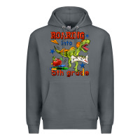 Rock roaring into 5th grade Premium Hoodie - BundleAndBundleShop