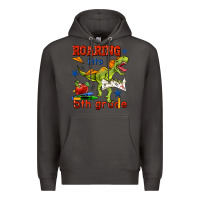 Smoke roaring into 5th grade Premium Hoodie - BundleAndBundleShop