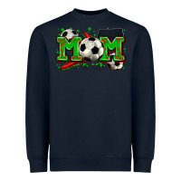 Navy mom soccer Heavyweight Sweatshirt - Zillion Design Studio