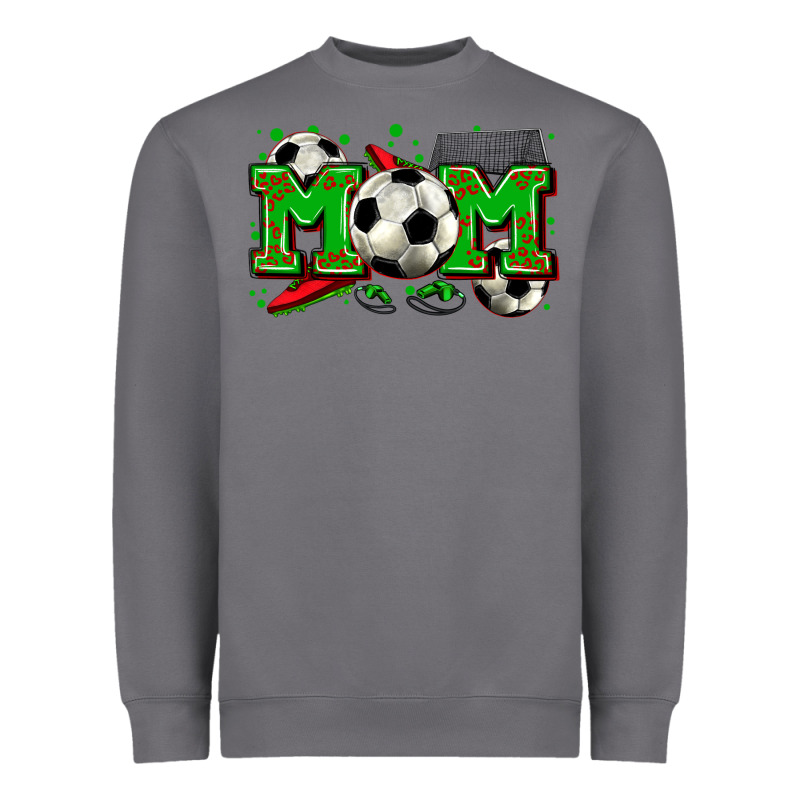 Mom Soccer Heavyweight Sweatshirt by Zillion Design Studio | Teevron