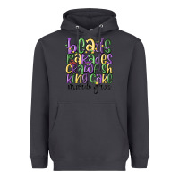 Smoke beads parades crawfish king cake mardi gras Heavyweight Hoodie - MaliasSmallBusiness