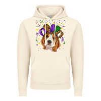 Vintage Artic mardi gras beagle Vintage Hoodie - RanaPortraitStore