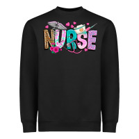 Black nurse Heavyweight Sweatshirt - texasbilliewilder