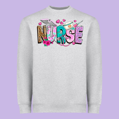 Nurse Heavyweight Sweatshirt Designed By Texasbilliewilder