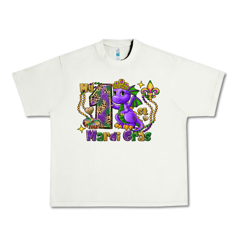 Dragon My First Mardi Gras Urban Heavy Tee by FaDigitalArtStudio | Teevron