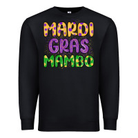 Black mardi gras mambo Premium Sweatshirt - MaliasSmallBusiness