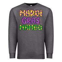 Charcoal Heather mardi gras mambo Premium Sweatshirt - MaliasSmallBusiness