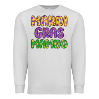 Dove Grey mardi gras mambo Premium Sweatshirt - MaliasSmallBusiness