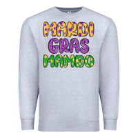 Heather Grey mardi gras mambo Premium Sweatshirt - MaliasSmallBusiness