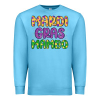 Ocean Blue mardi gras mambo Premium Sweatshirt - MaliasSmallBusiness