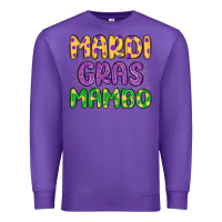 Purple mardi gras mambo Premium Sweatshirt - MaliasSmallBusiness