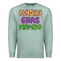 Seafoam mardi gras mambo Premium Sweatshirt - MaliasSmallBusiness