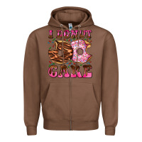Chestnut i donut care Zipper Hoodie - AdoDesignShop