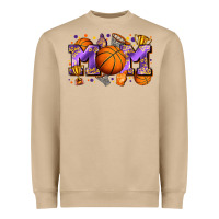 Mom Basketball Heavyweight Sweatshirt | Teevron