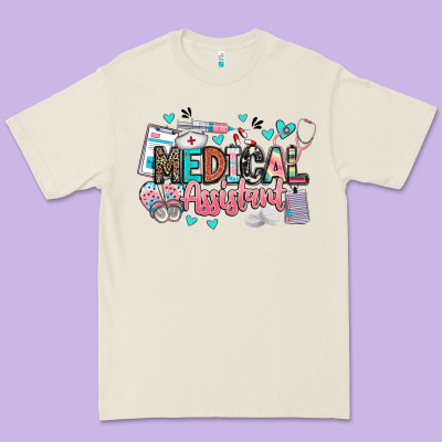 Medical Assistant Premium Tee Designed By Barkaloodesign