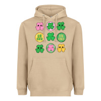 Mushroom st.patrick's day clovers Heavyweight Hoodie - MaliasSmallBusiness